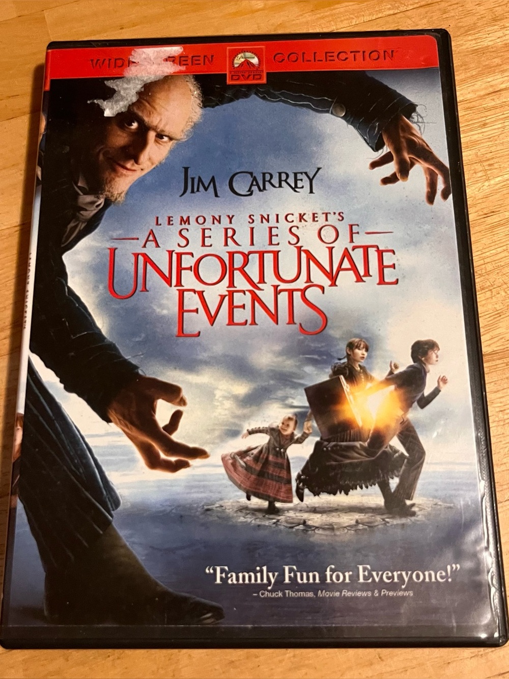 Lemony Snicket's A Series of Unfortunate Events DVD Jim Carrey Widescreen